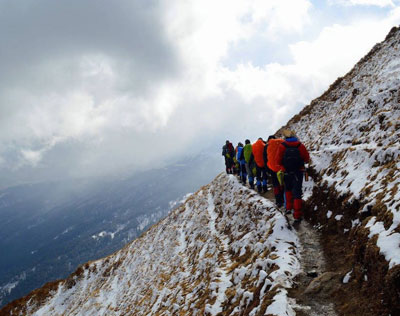 Kuari Pass Trek in Garhwal Himalayas